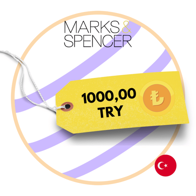 Marks & Spencer 1000 TRY Hediye Çeki