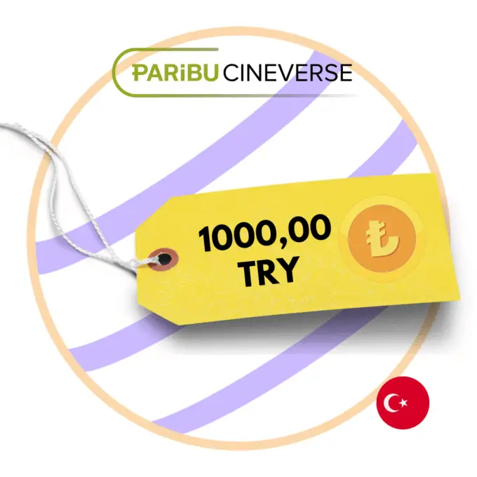 Paribu Cineverse 1000 TRY Hediye Kartı