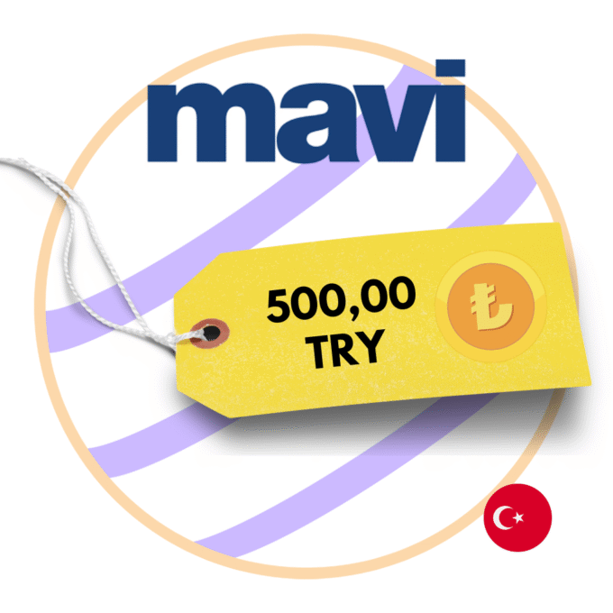 Mavi 500 TRY Coupon