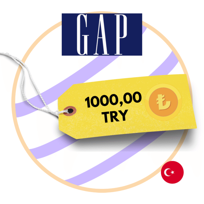 GAP 1000 TRY Hediye Çeki